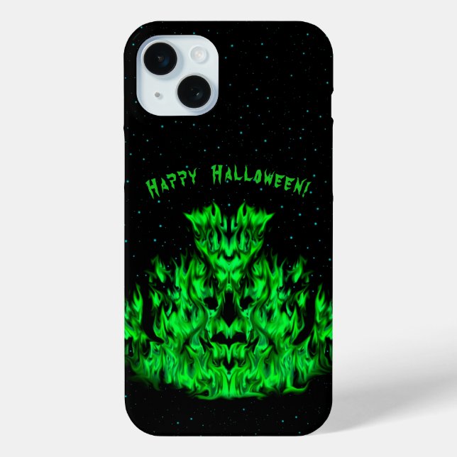 Flame Monster in The Starlight Sky Case-Mate iPhone Case (Back)