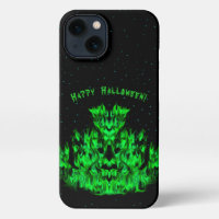 Flame Monster in The Starlight Sky