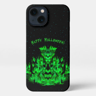 Flame Monster in The Starlight Sky iPhone 13 Case