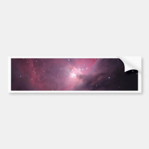 Flame Nebula Bumper Sticker