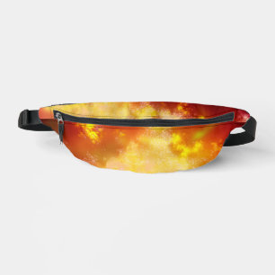 Flame Night Sky Bum Bags
