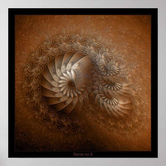 flame no.9 poster (Front)