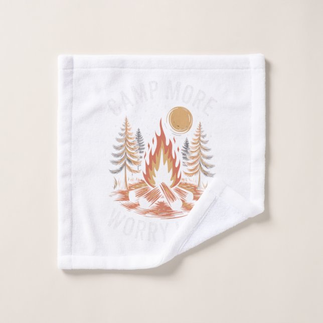 Flame of Passion Hand Towel (Wash Cloth)