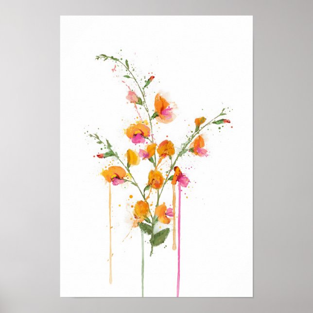 Flame Pea Poster (Front)