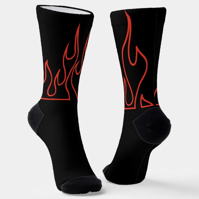 Flame Socks (Angled)