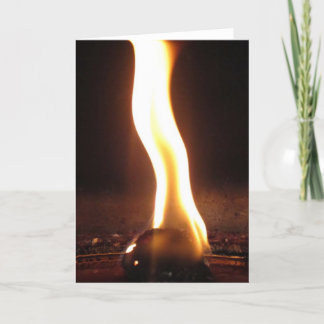 flame streak card
