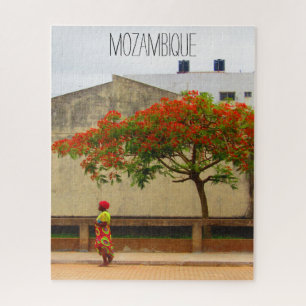 flame tree mozambique   jigsaw puzzle