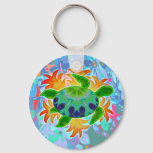 Flame Turtle Keychain