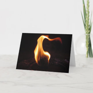 flame wave card
