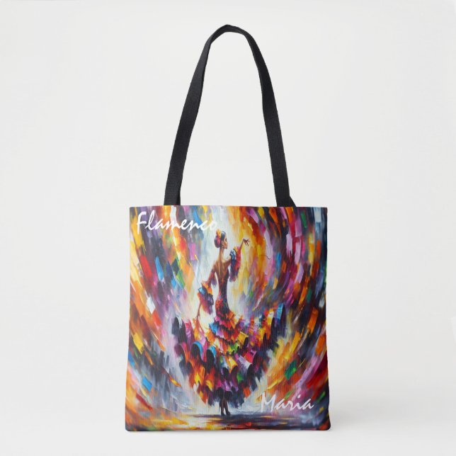 "Flamenco" Customisable  Tote Bag (Front)