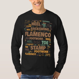 Flamenco Dance Terminology Commonly Used Terms T-Shirt
