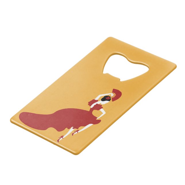 Flamenco Dancer Bottle Opener (Front Angled)