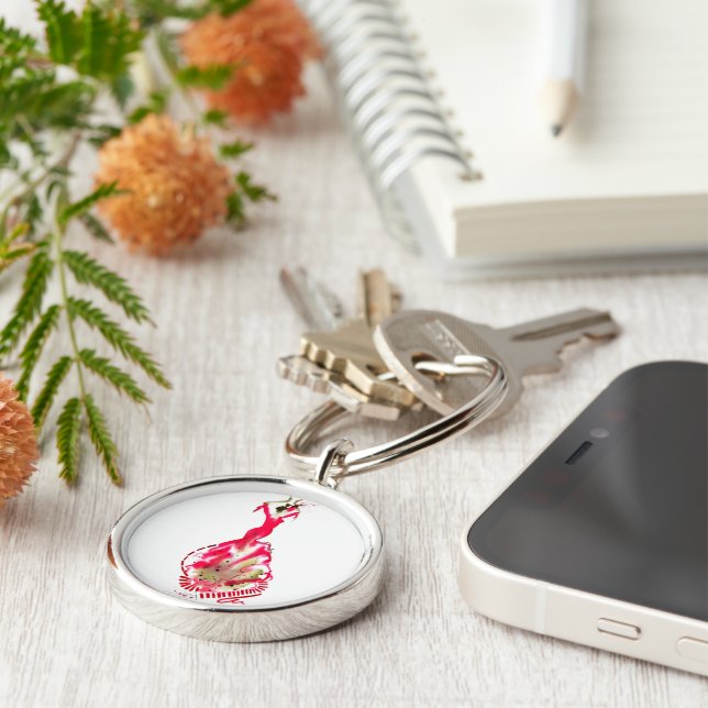 Flamenco Dancer Key Ring (Side)