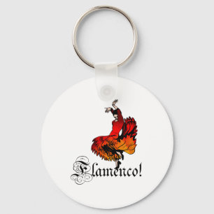 Flamenco Dancer Key Ring