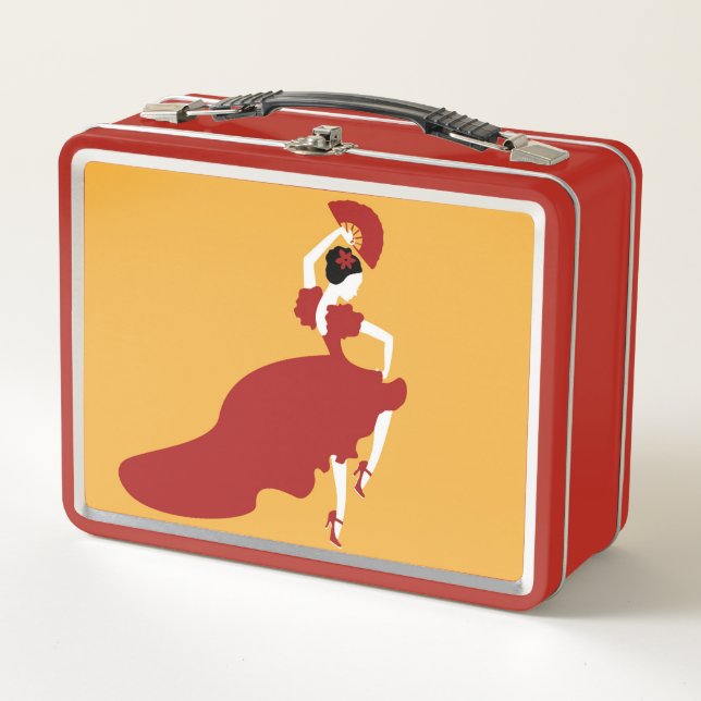 Flamenco Dancer Lunch Box (Front)