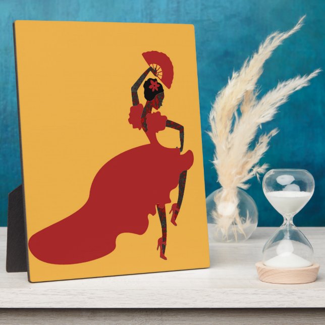 Flamenco Dancer Plaque (Side)