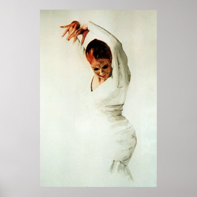 Flamenco Dancer Poster (Front)