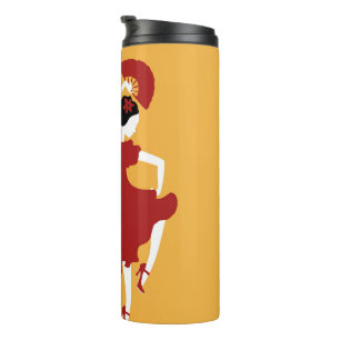 Flamenco Dancer Thermal Tumbler