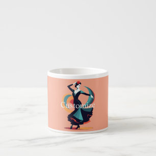 Flamenco Dancer Thunder_Cove Espresso Cup
