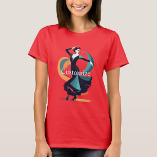 Flamenco Dancer Thunder_Cove T-Shirt