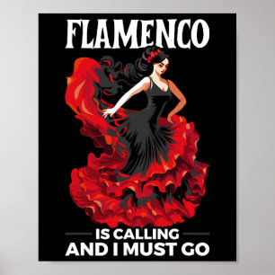 Flamenco Dancing Spanish Dancer Spain Flamenco Dan Poster