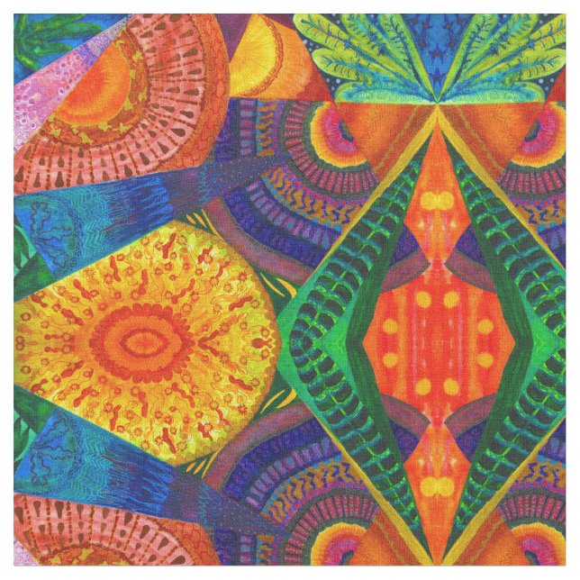 Flamenco. Fabric (Close Up)