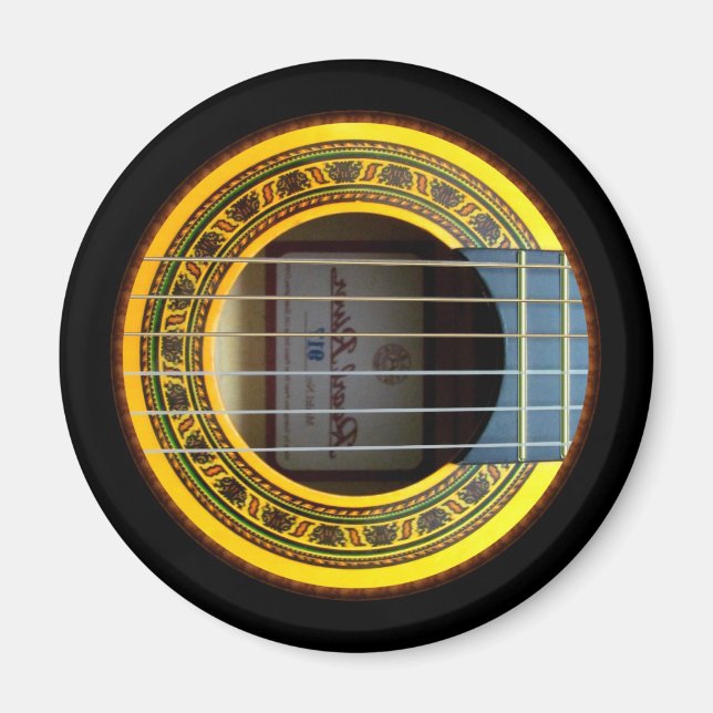 Flamenco guitar ma  by rafi talby magnet (Front)