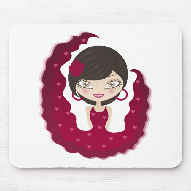 flamenco mouse pad (Front)