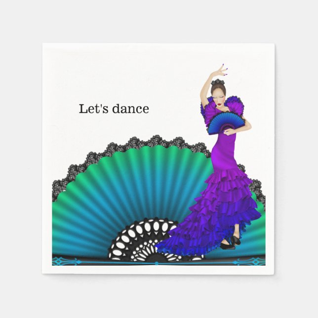 Flamenco Napkin (Front)