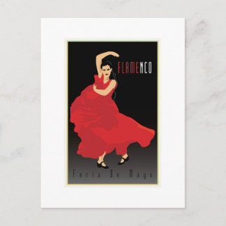 Flamenco Postcard