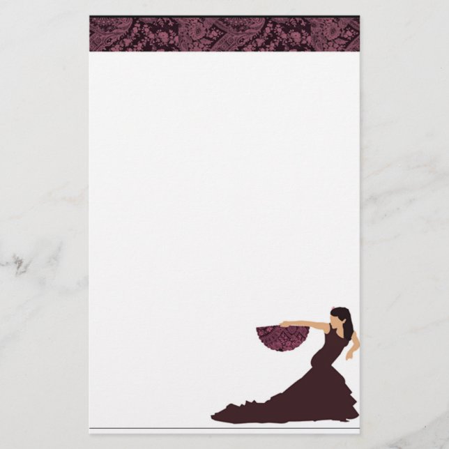 Flamenco Stationery (Front)