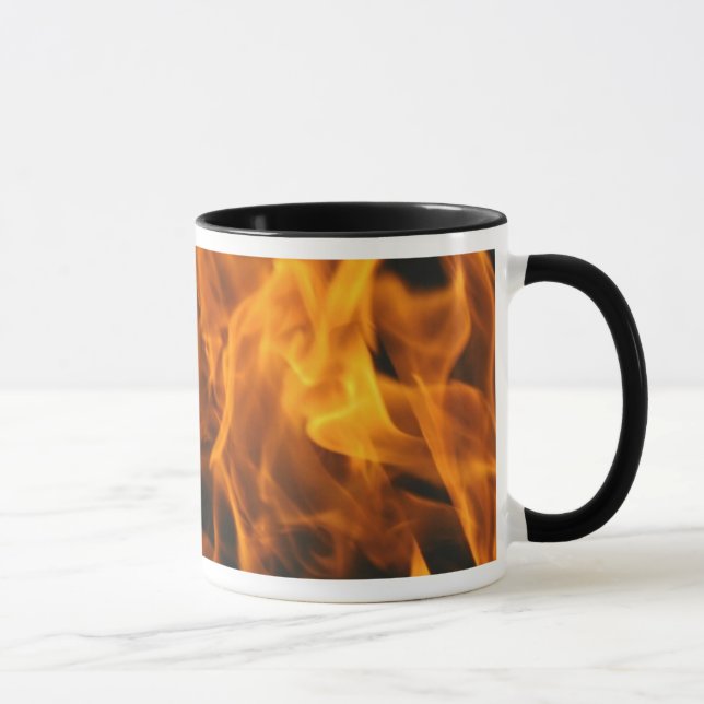 Flames and FIre Mug (Right)