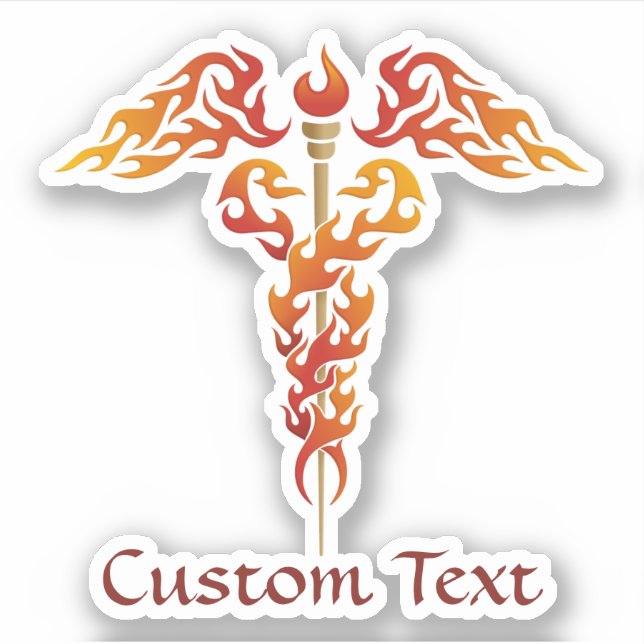 Flames Caduceus (Front)