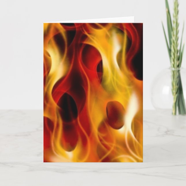 Flames Card (Front)