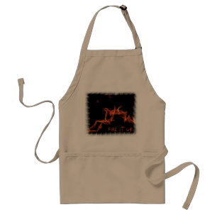 Flames Custom Standard Apron