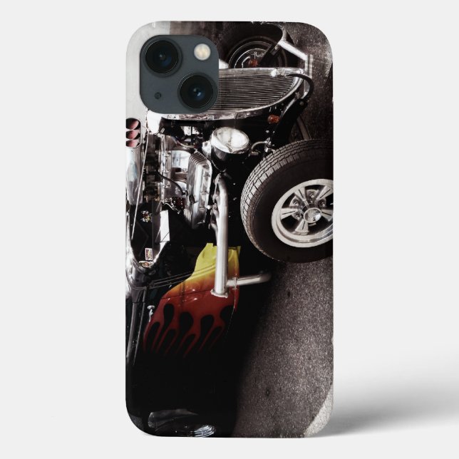 Flames  Hot Rod Case-Mate iPhone Case (Back)