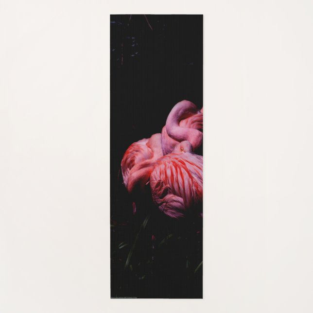 Flames in the Darkness Yoga Mat (Front)