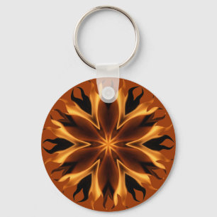 Flames Keychain