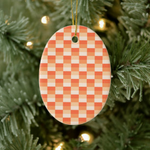 Flames of a Candle Color Combination Ceramic Tree Decoration