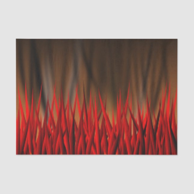 FLAMES OF FIRE TISSUE PAPER (Front)