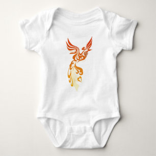 Flames of Phoenix Baby Bodysuit