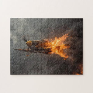 Flames of the Sky: A Spitfire's Ascent Jigsaw Puzzle