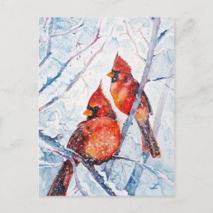 Flames of Winter Postcard