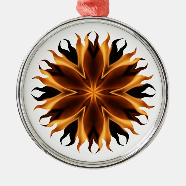 Flames Ornament (Front)