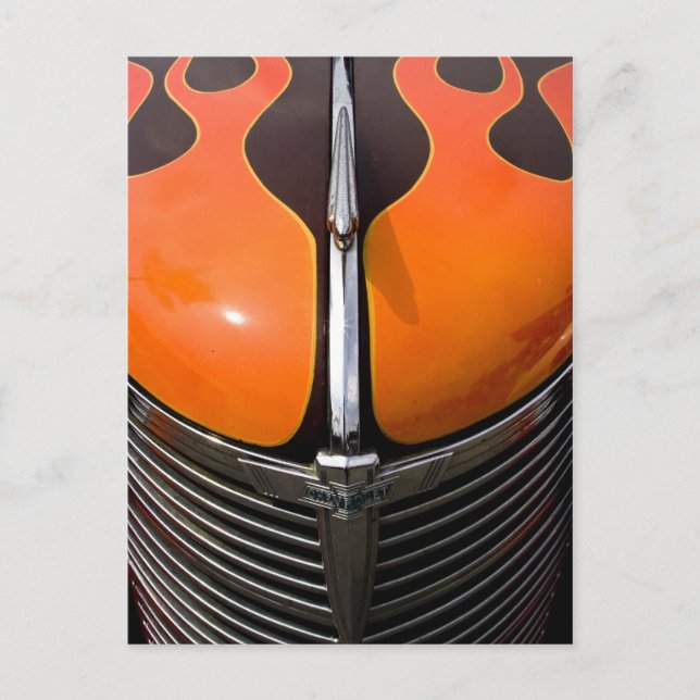 Flames Postcard (Front)