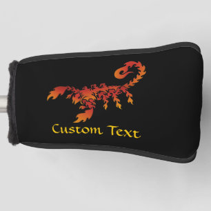 Flames Scorpion Golf Head Cover
