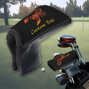 Flames Scorpion Golf Head Cover