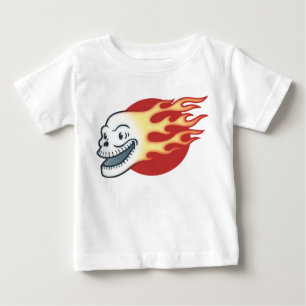 Flameskull -Retro Baby T-Shirt