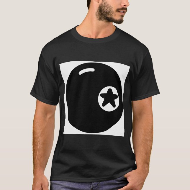 Flamin 8 Ball Tattoo  T-Shirt (Front)