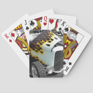 Flamin' Hot Rod Playing Cards